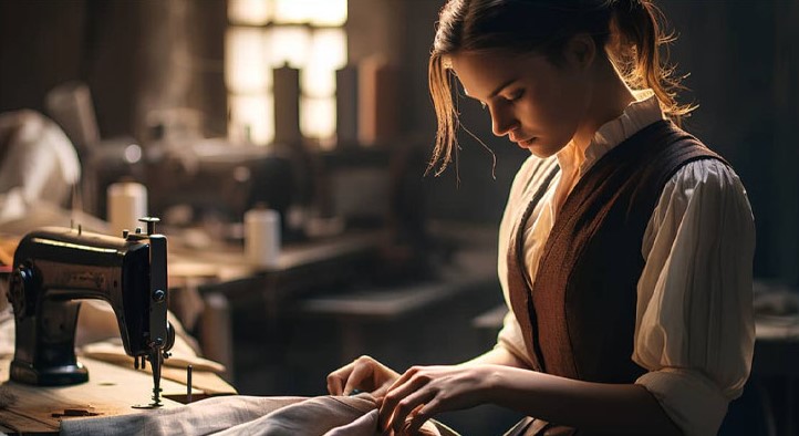 تابلو خیاطی زنانه